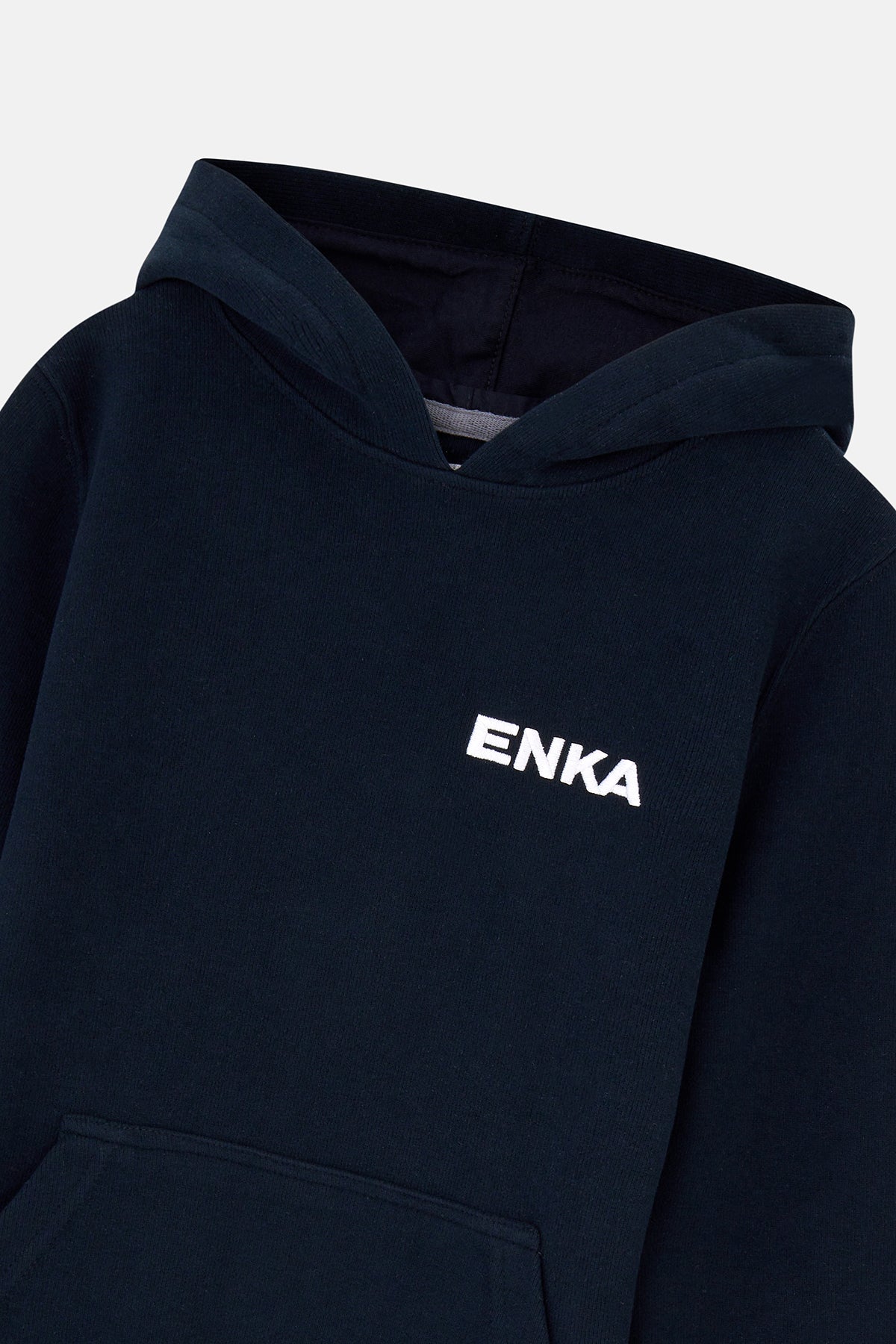ENKA SuperSoft Kapüşonlu Sweatshirt - Lacivert