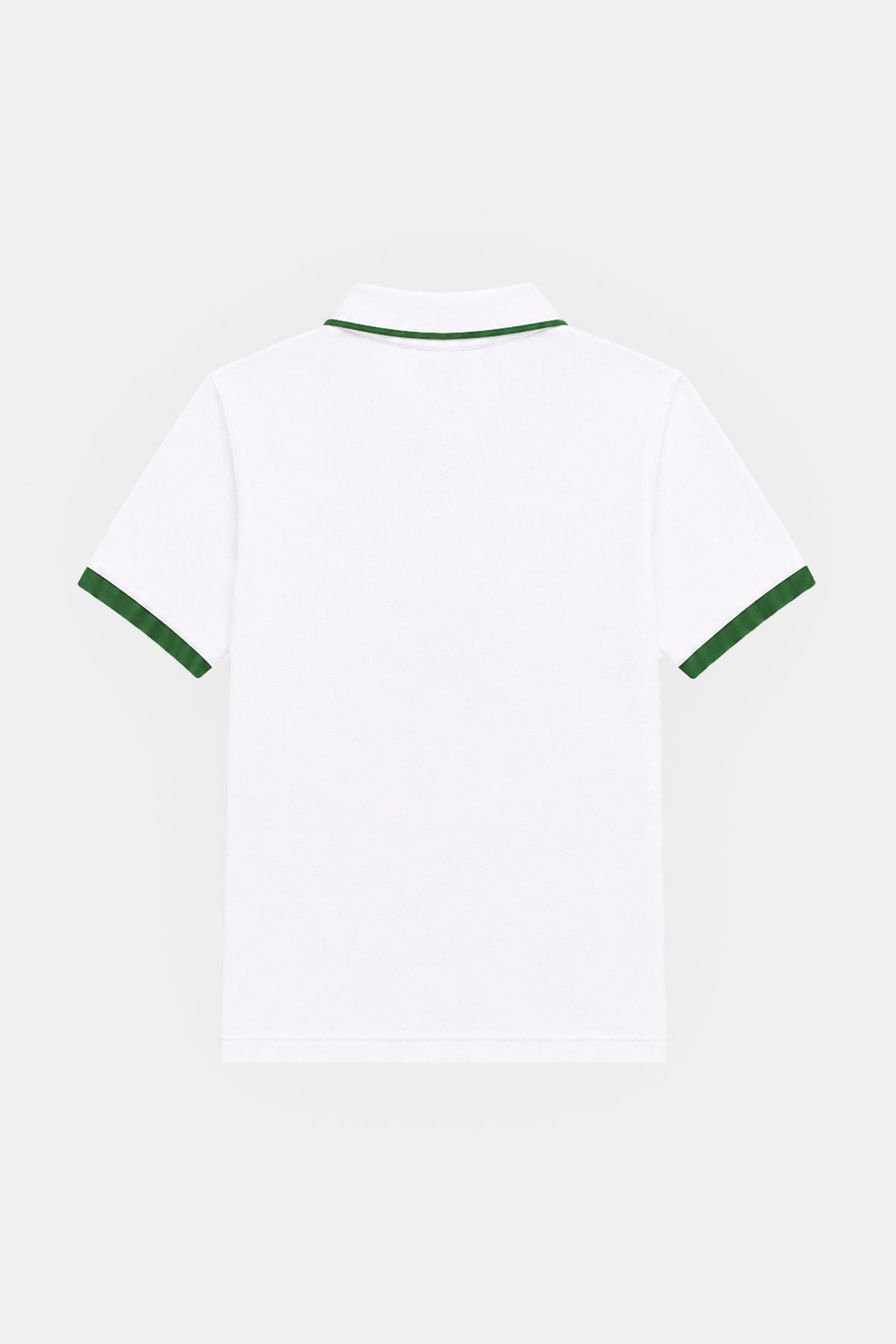 Polo Yaka T-shirt - Lise - Beyaz
