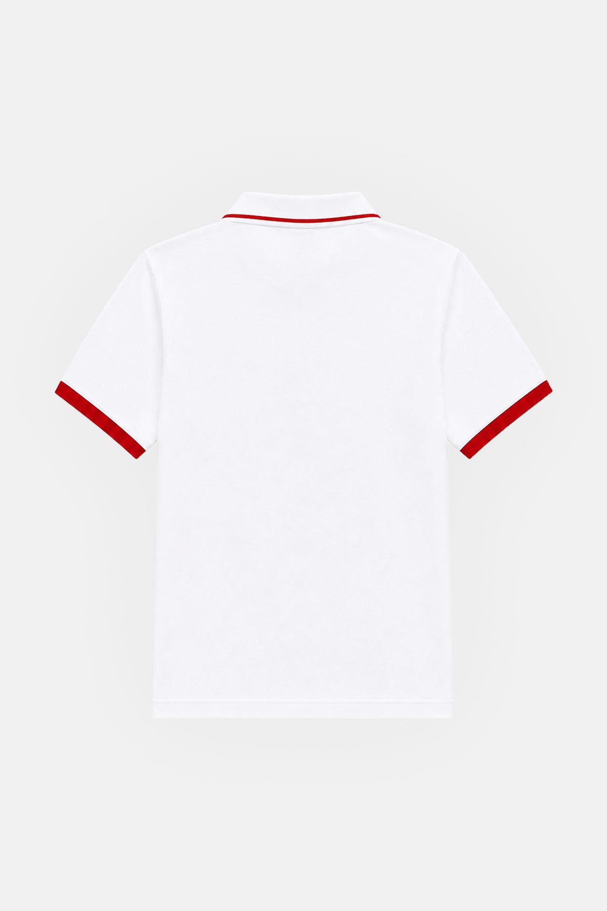 Polo Yaka T-shirt - Ortaokul - Beyaz
