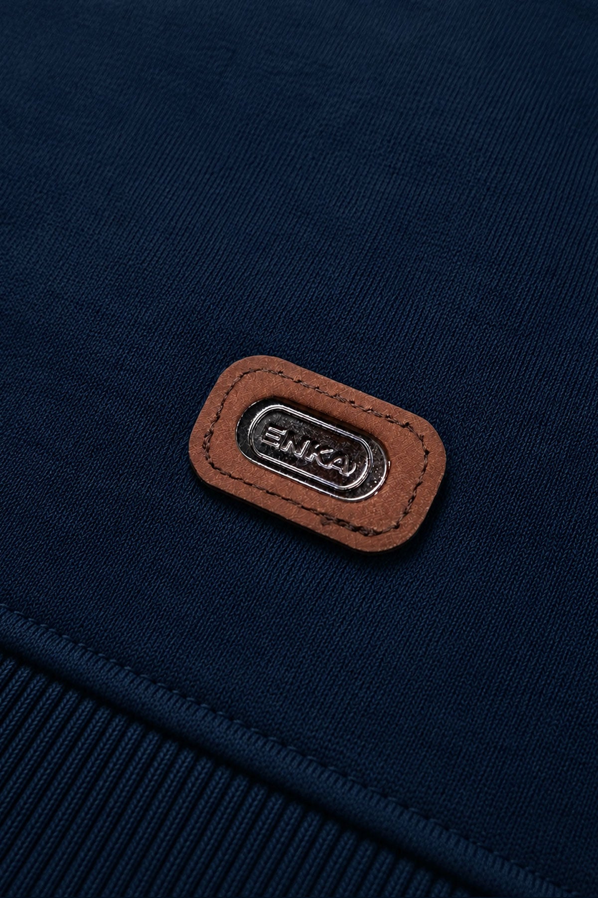 ENKA SuperSoft Quarter-Zip Sweatshirt - Lacivert - Ortaokul/Lise