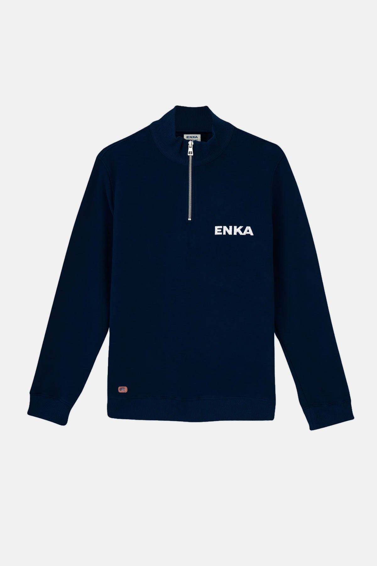 ENKA SuperSoft Quarter-Zip Sweatshirt - Lacivert - Ortaokul/Lise
