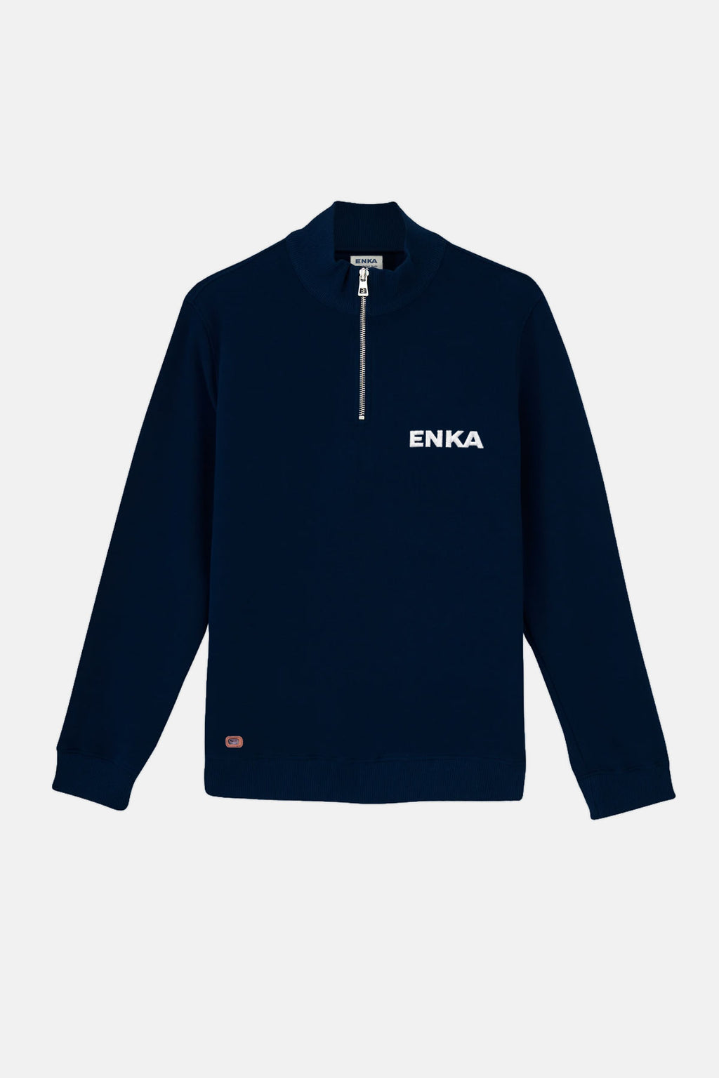 ENKA SuperSoft Quarter-Zip Sweatshirt - Lacivert - Ortaokul/Lise
